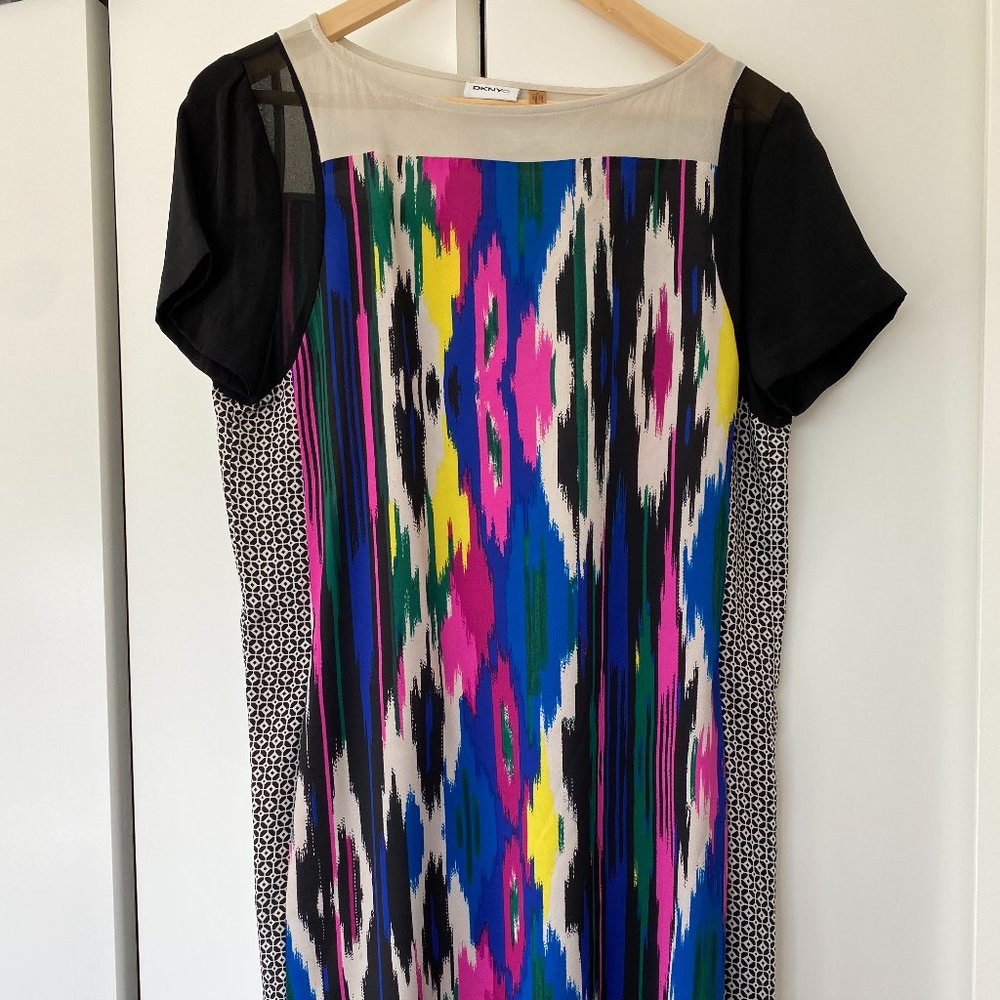 DKNYC Ikat Shift Dress